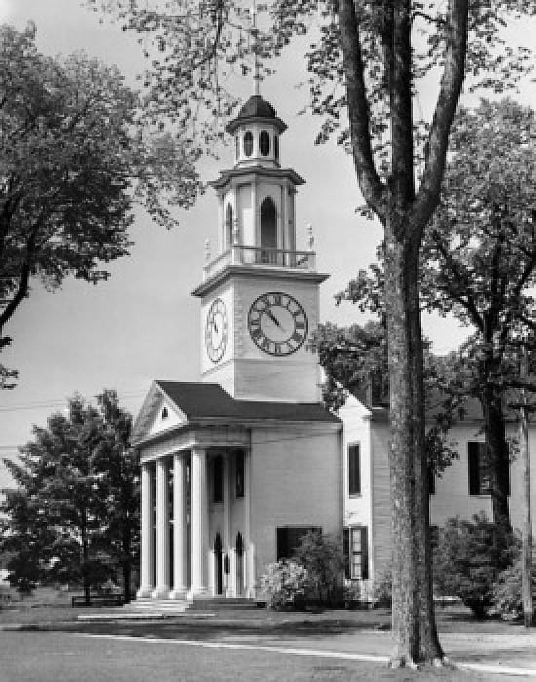 Church surrounded by trees Kennebunkport Maine USA Canvas Art - (18 x 24)