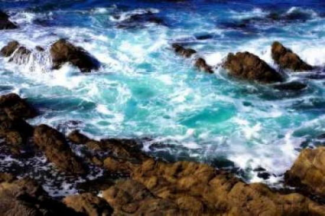 Churning Surf I Canvas Art - Alan Hausenflock (24 x 36)