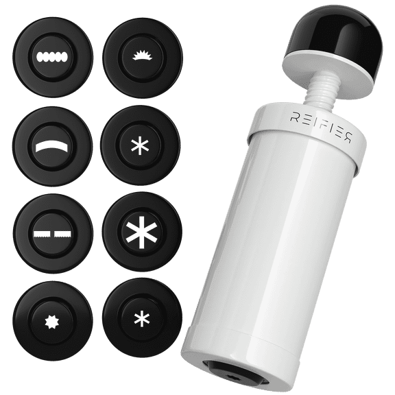Churro Maker Machine with 8 Interchangeable Discs, Dishwasher Safe, Includes Free Recipe Ebook