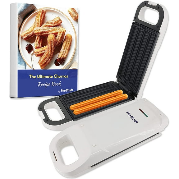 Churro Maker by StarBlue with FREE Recipe e-Book - Cook Healthy and Oil-free Churros in just minutes 110-120V 60Hz 750W