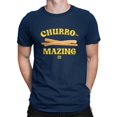 thumbnail image 1 of Churro-Mazing Fun Re Tro Foodie Design Men's T-shirt, 1 of 4
