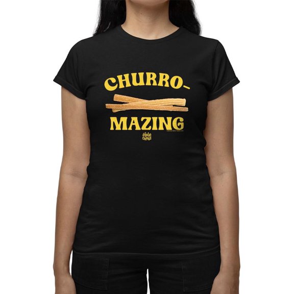 Churro-Mazing Fun Re Tro Foodie Design Women's T-shirt