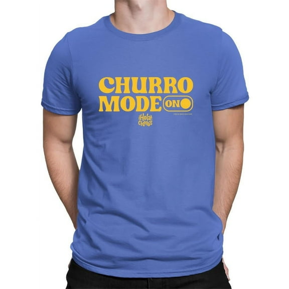 Churro Mode On Bold Retro Design Men's T-shirt