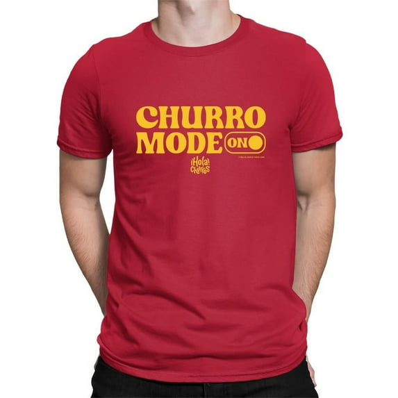 Churro Mode On Bold Retro Design Men's T-shirt