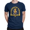 thumbnail image 1 of Churrofic Times Ahead Cartoon Snack Graphic - Fun Foodie Design Men's T-shirt, 1 of 4
