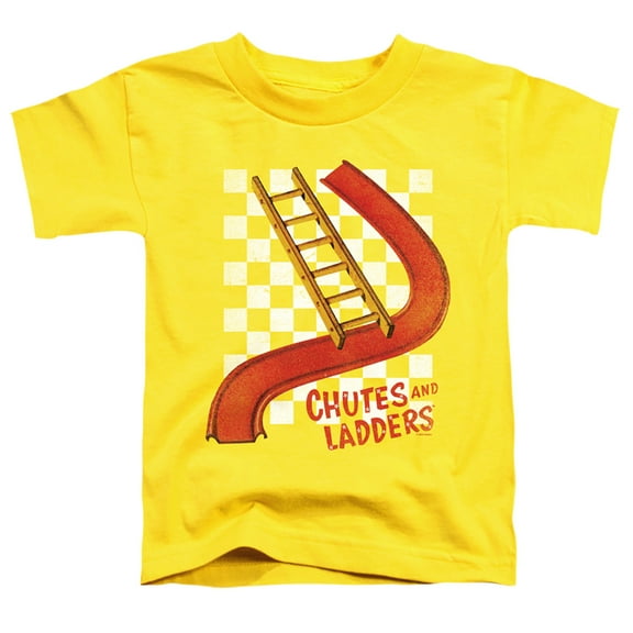 Chutes And Ladders Chute And Ladder S/S Toddler T-Shirt Yellow