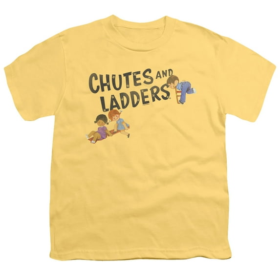 Chutes And Ladders Logo S/S Youth 18/1 T-Shirt Banana