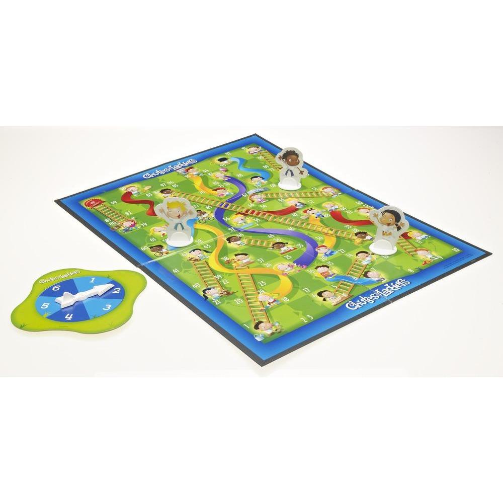 Chutes and Ladders Classic Family Board Game, Games for Kids Ages 3 and up - image 1 of 3