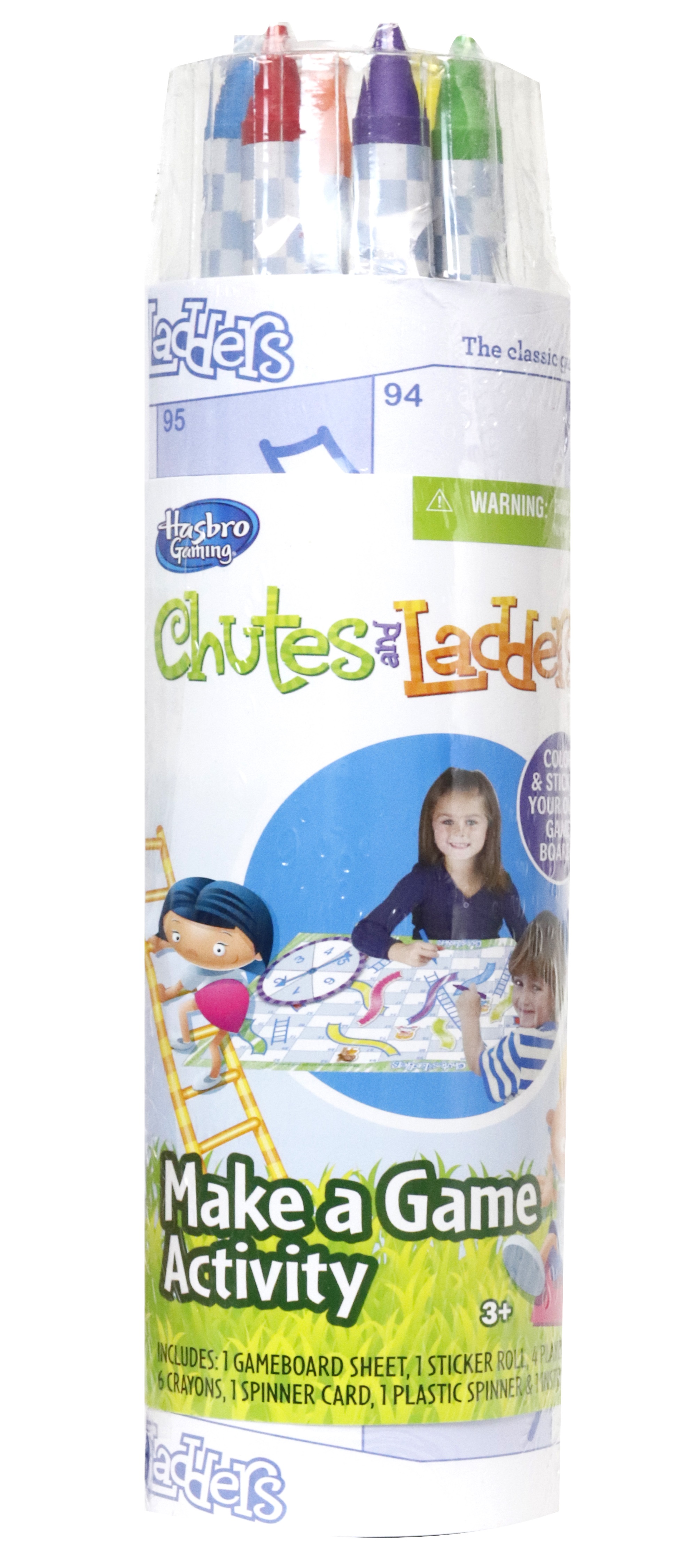 Chutes and Ladders Make A Game, for Child Ages 3+, by Hasbro