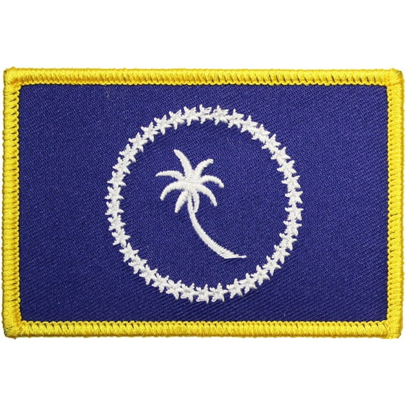 Chuuk Embroidered Rectangular Patch