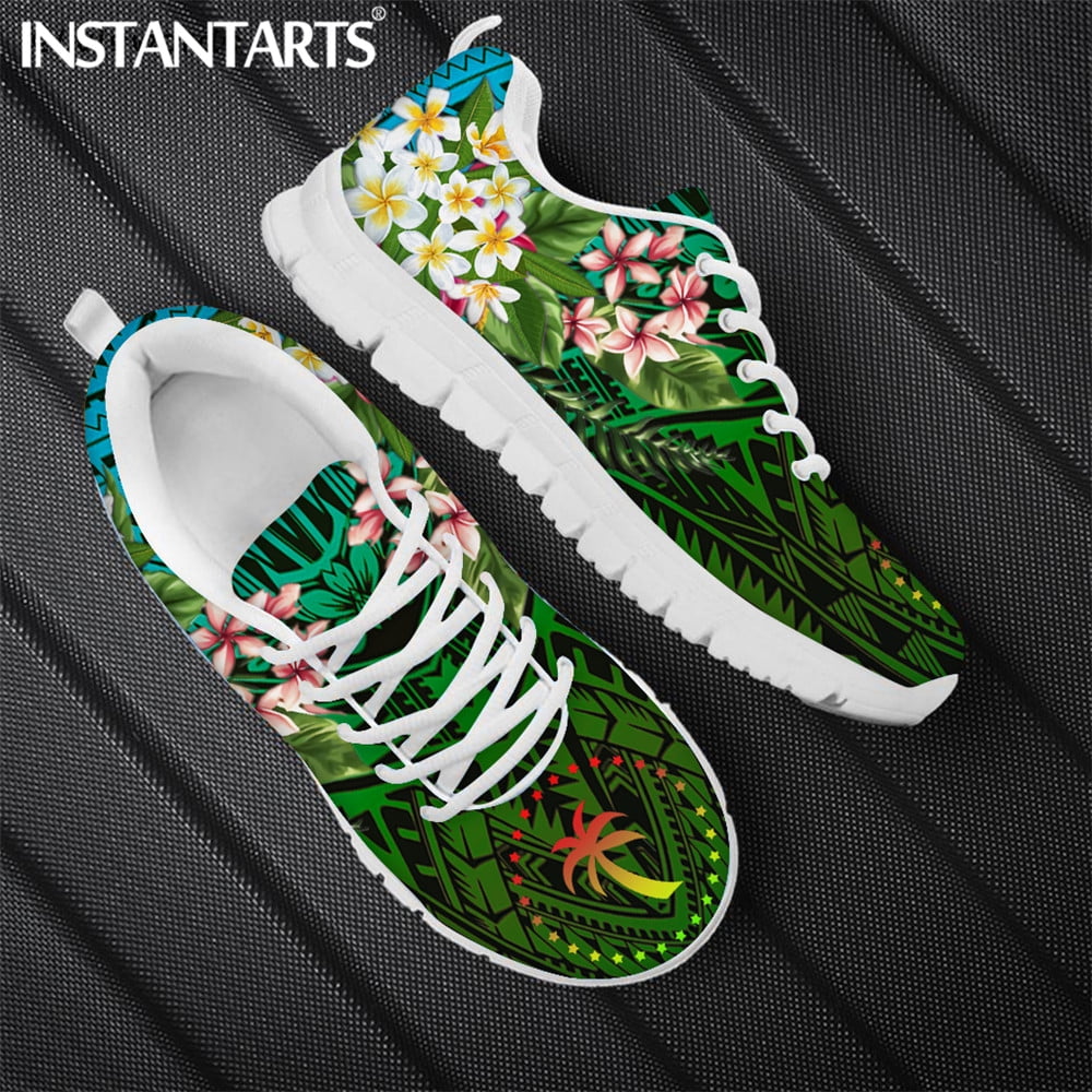 Hawaiian Floral Tropical Flower Red Hibiscus Pattern Print Black Sneaker Shoes For Men Women main image 1