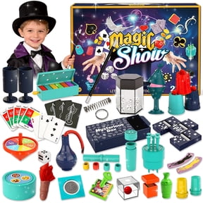 Chuvikid Magic Kit for Kid,300+ Magic Tricks with Manual and Video for Beginners and Kids,Birthday Gifts Toys for Ages 6-12 Years Old Boys Girls