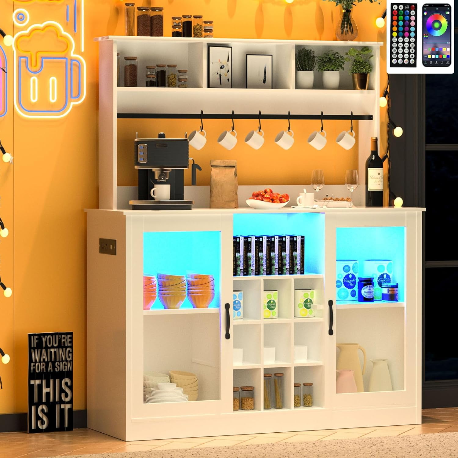 Simple bar cheap cabinet