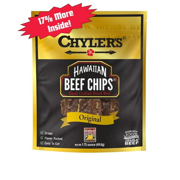 Chyler's Hawaiian Beef Chips - Original