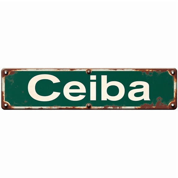 Ciales Vintage Tin Sign, 16*4 Inches - Decor for Laundry Room, Bedroom & Outdoor | Laundry Signs, Vintage Bedroom Decor, Outdoor Patio Signs