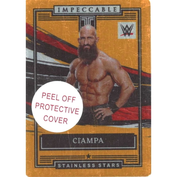 Ciampa 2022 Impeccable GOLD Metal Card SSP 9/10 WWE Wrestling RAW