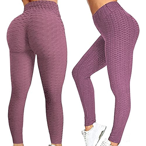 Ciana Best Workout Butt Lifting Leggings Seamless Scrunch Butt Leggings for  Women, Tummy Control, Highwasted Yoga Pants Olive - 3XL 