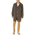 thumbnail image 1 of Cianni Men's Single Breasted Olive 3/4 Length All Year Round Raincoat, Size Regular 46, 1 of 5