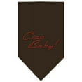 thumbnail image 1 of Ciao Baby Rhinestone Bandana Cocoa Large, 1 of 1