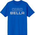 thumbnail image 1 of Ciao Bella Adult Royal Blue Crew Neck Short Sleeve Tee-Medium, 1 of 4