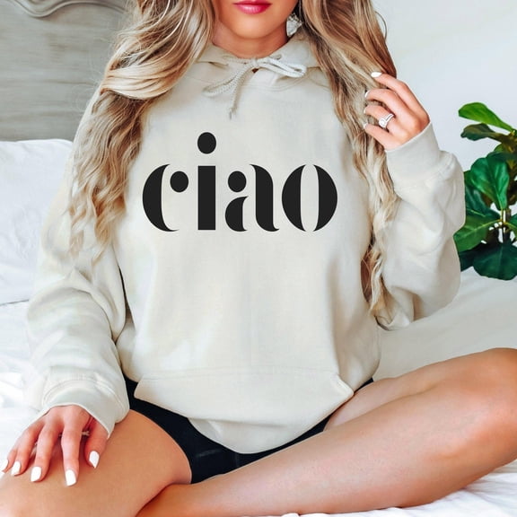 Ciao Bella Hoodie,Vespa Hoodie,Italian Italy,Honeymoon Hoodie,Gift for Italian,International Travel,Italian Saying,Vintage Vibe,Italia Vacay All Size S-5XL
