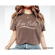Ciao Bella Italia Shirt Classic Hello Beautiful Tee, Italian Vacation Lover , Trendy Italy Summer Travel Y2K Graphic Tee All Size S-5XL