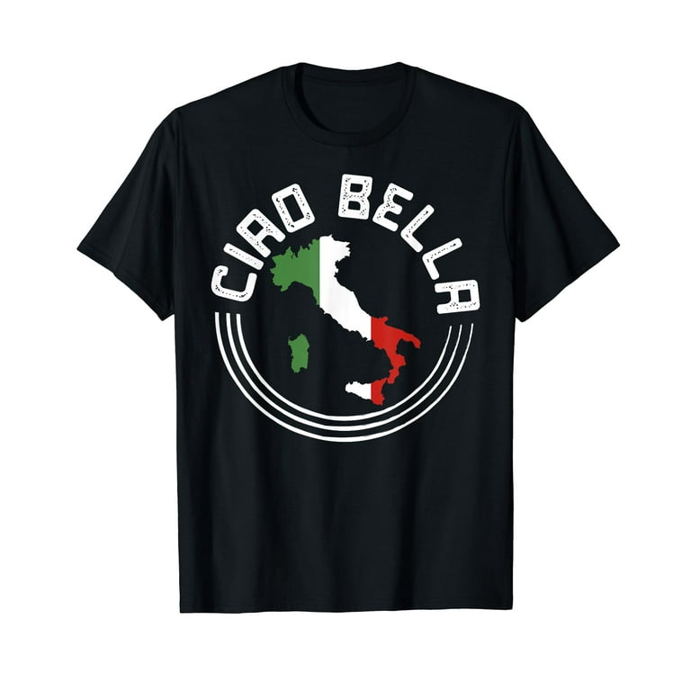 Ciao Designer Graphic T-Shirt Vintage - Italian Ciao Designer Graphic T-Shirt Vintage - Italian