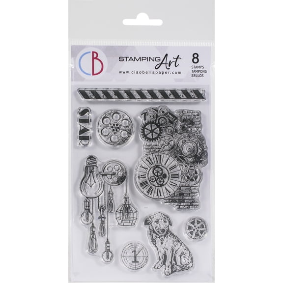 Ciao Bella Stamping Art Clear Stamps 4"X6"-Movie Star