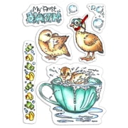 Ciao Bella Stamping Art Clear Stamps 4X6-My First Bath