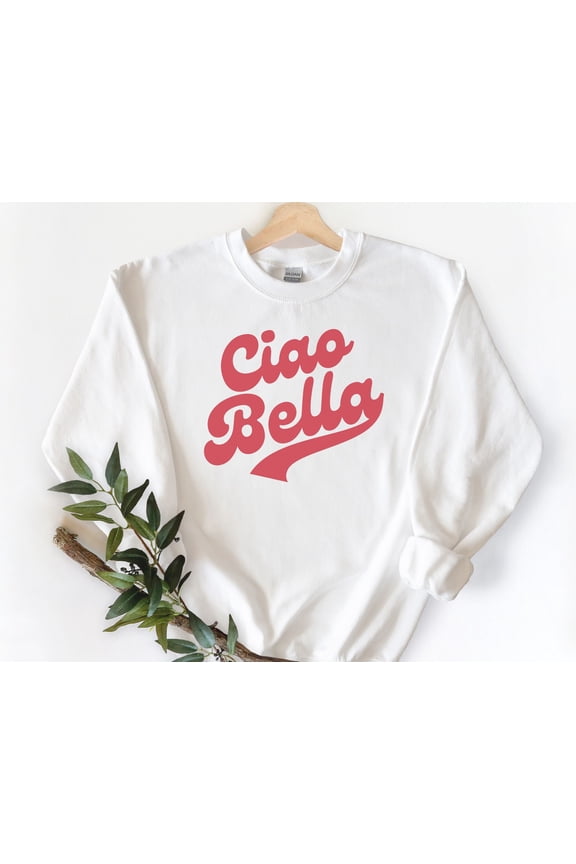 Ciao Bella Women s Racerback Tank, Slim Fit Italian Saying Summer Top Gift for Her, Travel