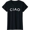 thumbnail image 1 of Ciao - Cute Italian Hello T-Shirt For Women, 1 of 3
