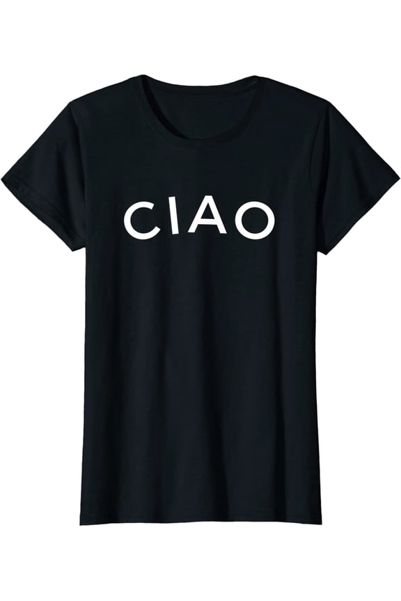 Ciao - Cute Italian Hello T-Shirt For Women