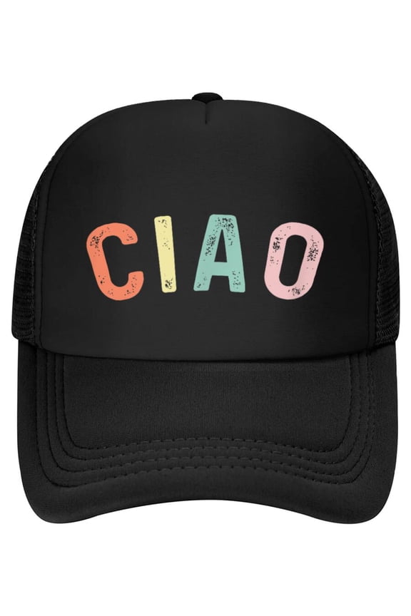 Ciao Italian Gift for Travelers to Italy Baseball Cap