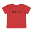 thumbnail image 1 of Ciao Italy Italian Trip Travel Toddler Shirt Gifts Boy Girl Size 2T-5T, 1 of 4