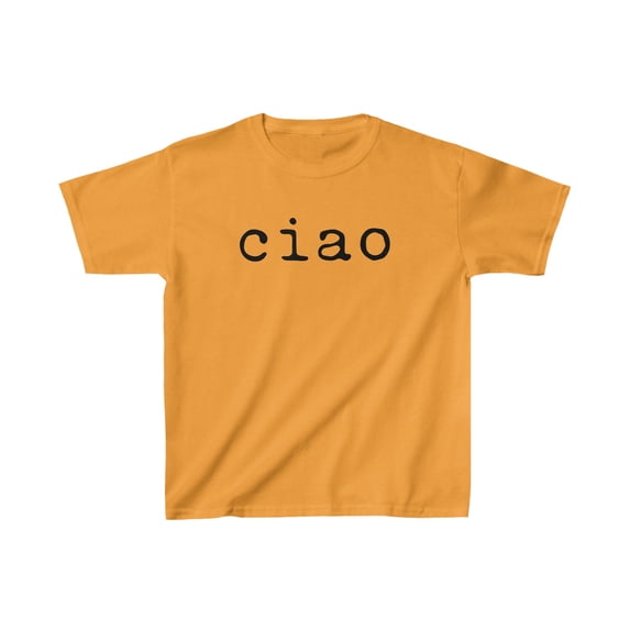 Ciao Italy Italian Trip Travel Vacation Moving Kids Shirt Gifts Youth Tee