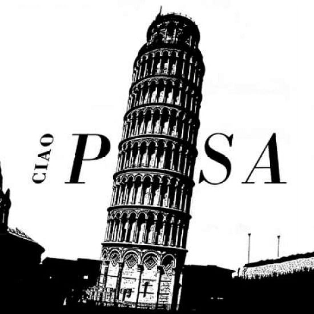 Ciao Pisa Canvas Art - Emily Navas (24 x 24)