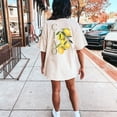 thumbnail image 1 of Ciao shirt italian lemon tee language lover gift teacher botanical Shirt Retro summer tee back print 90s vintage italy girl graphic tee Y2K, 1 of 5