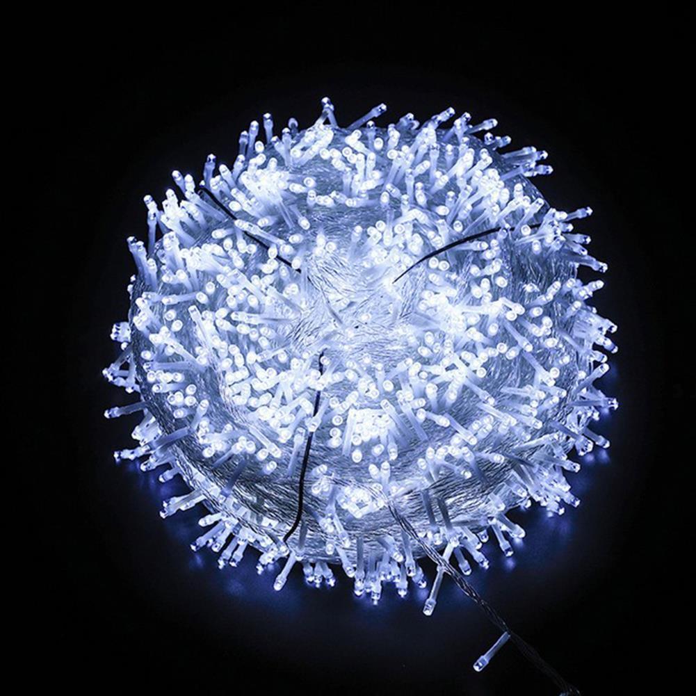 Ciaoed Christmas Curtain Lights Icicle String Lights 32.8ft 100 LED