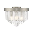 thumbnail image 1 of Golden Lighting Ciara 3-light Flush Mount in Peruvian Silver, 1 of 1