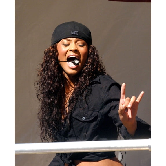 Ciara On Stage For Ciara Live Concert, Marriott Hotel'S Mspot In Times Square, New York, Ny, September 21, 2005. Photo By Brad BarketEverett Collection Celebrity (8 x 10)