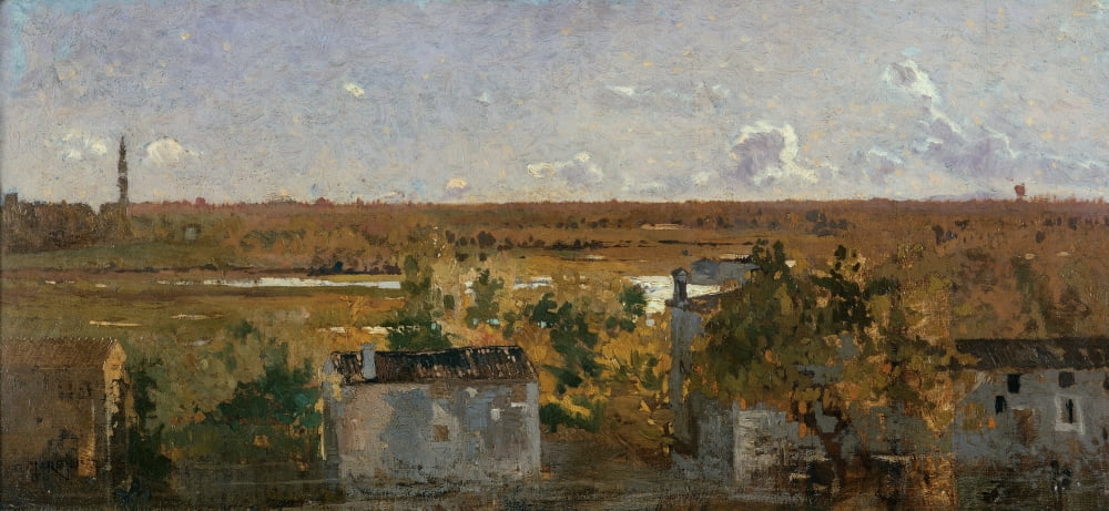 Ciardi Guglielmo Canvas Art - (24 x 18)