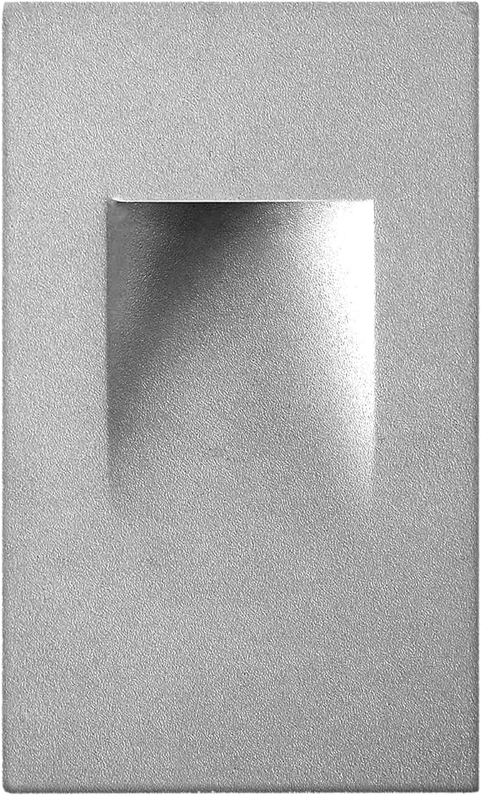 Silver Stainless Steel Dimmable LED Step Light