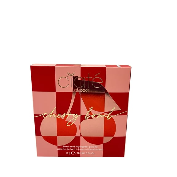 Ciate London Cherry Bomb Blush & Highlighter Palette Light / Medium