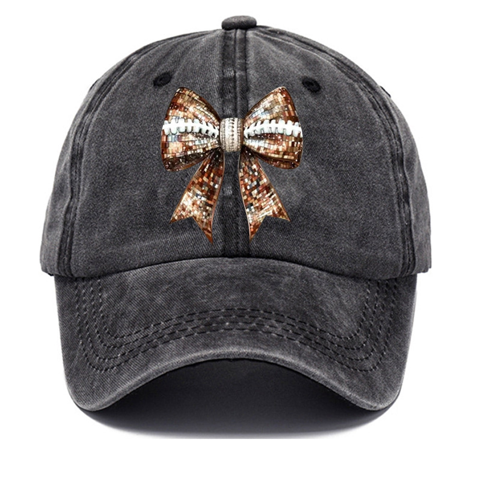 Cibee Bulk Visors Embroidered Letters 2024 Cowboy Splicing To Make Old