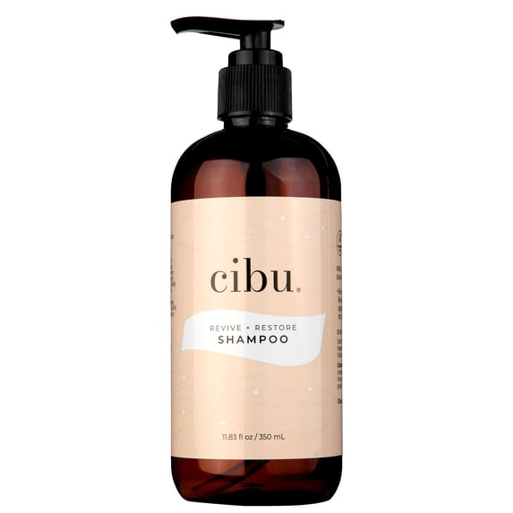 Cibu Revive and Restore Shampoo | Eliminates Split Ends & Frizz | 11.83oz