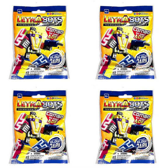 Cicaboom Letrabots Transforming Secret Agents 4 Blind Bags