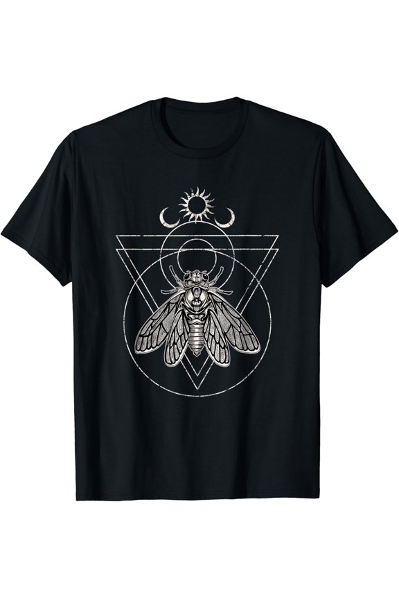 Cicada Brood X Emergence Gothic Witchy Style Summer T Shirt