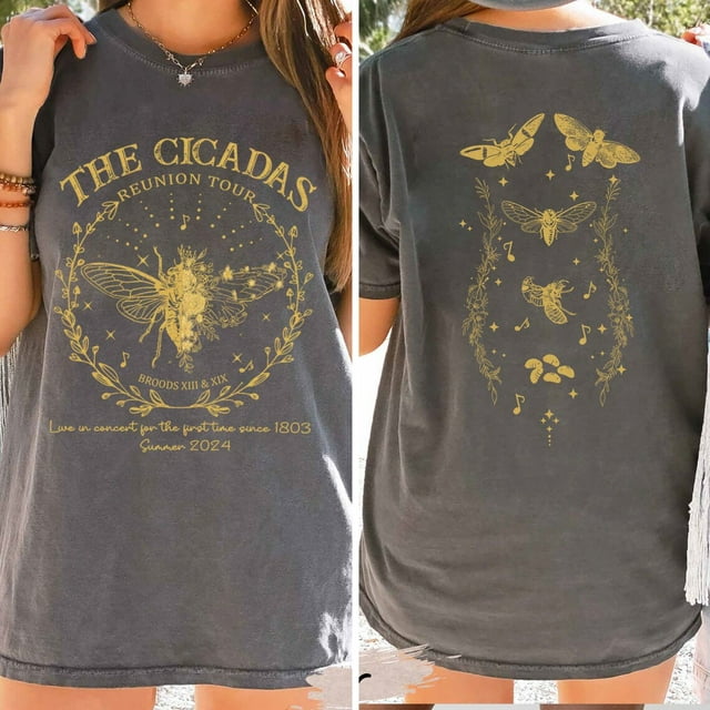 Cicada Comfort Colors Shirt 2024, Cicada Concert Tour 2024, Year of the