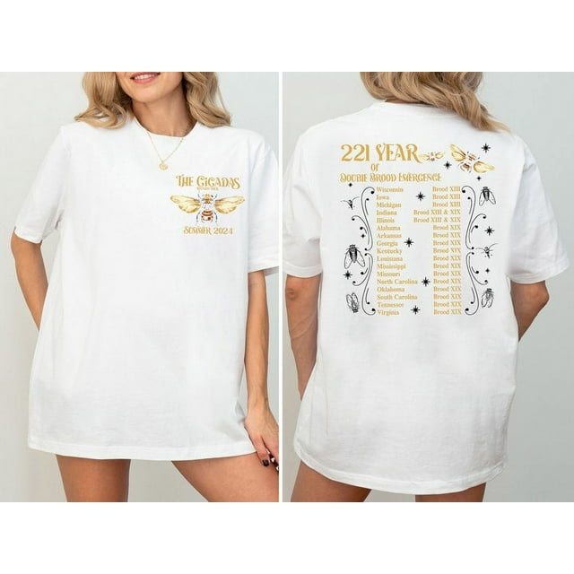 Cicada Concert Tour Summer 2024 Shirt, Reunion Tour Concert Shirt