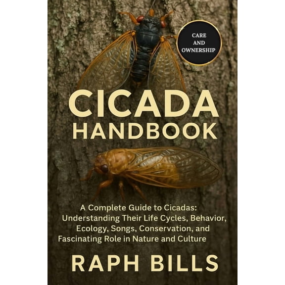 Cicada Handbook: A Complete Guide to Cicadas: Understanding Their Life Cycles, Behavior, Ecology, Songs, Conservation, a, (Paperback)